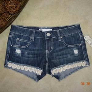 RSQ Tilly’s Jean Shirts with Crochet Trim